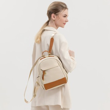 BOZO伯樂-時尚防潑水輕便休閒迷你優雅手提/後背包-B0254