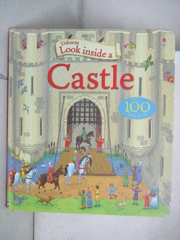 【書寶二手書T5／少年童書_EB9】Look Inside a Castle_Conrad Mason