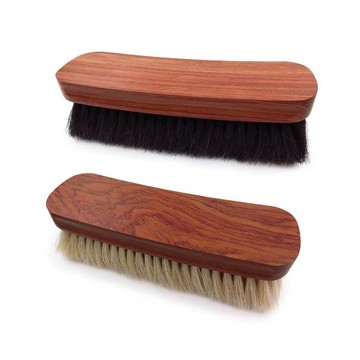 糊塗鞋匠 優質鞋材 P45 法國FAMACO花梨木特大馬毛刷 1支