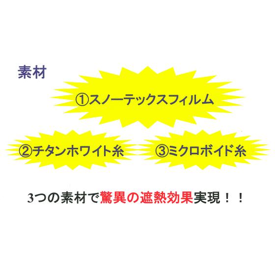 （法人配送限定） 日本ワイドクロス 遮熱ネット スーパーホワイト W-65 （2m×100m） （遮光率 60〜65％）