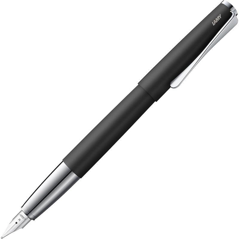 LAMY ラミー 万年筆 ペン先M(中字) ステュディオ マットブラック L67-M 両用式 正規輸入品