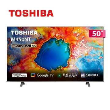下單九折 全省壁掛安裝【TOSHIBA東芝】REGZA 50M450NT 4K Google TV 全機三年保固