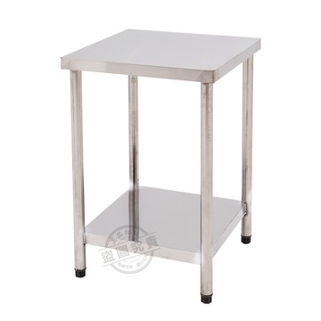 【Abis】豪華升級版二層430不鏽鋼桌/料理桌(51X51CM)-1入
