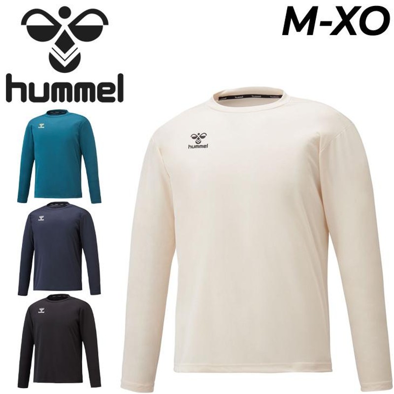 長袖 Tシャツ メンズ ヒュンメル hummel スポーツウェア 吸汗速乾 防臭