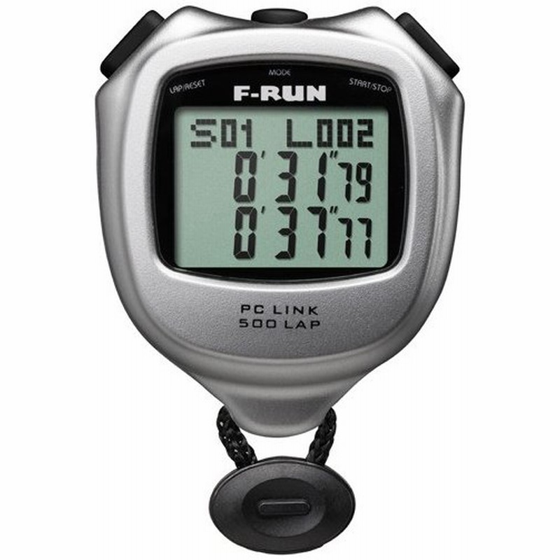 F Run エフラン Pcリンクストップウオッチ Fst500s シルバー 代引不可 通販 Lineポイント最大0 5 Get Lineショッピング