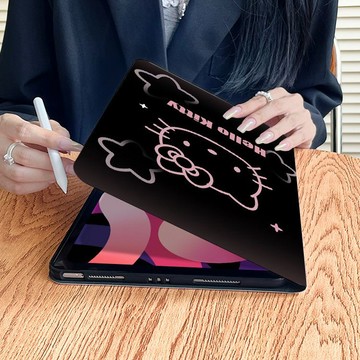 可愛狗狗書本式適用iPad保護套ipad9/10/11平板殼全包air7/6 13
