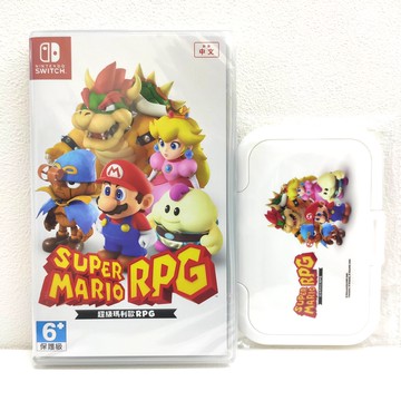 任天堂 Switch NS 超級瑪利歐 RPG中文版 +濕紙巾蓋