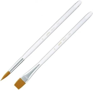 【 Pentel 飛龍 】水晶桿畫筆 圓頭.平頭 /支 圓頭ZBNT1-12、平頭ZBNT2-12  -  多款可選