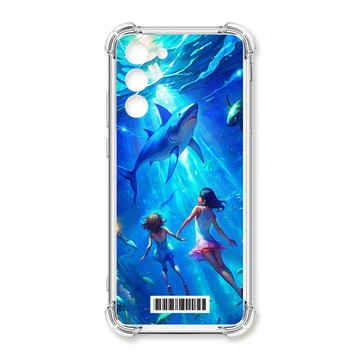 S22 系列殼 TRON 三星 S22 PLUS 與鯊共舞  載具 四角防摔殼 手機殼