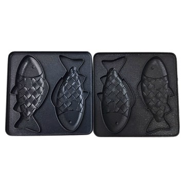 MATURE 美萃 熱壓三明治機專用鯛魚燒烤盤 12.4 x 13.4cm 212g  1個
