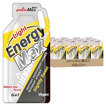 aminoMax 邁克仕 EnergyMax Light 能量包 綠茶  32ml  30包