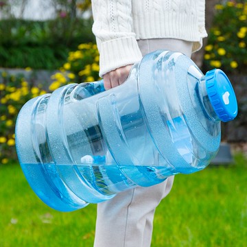戶外水桶 戶外pc水桶帶龍頭塑料桶純凈礦泉水桶車載自駕游家用儲水抽水桶【MJ19579】