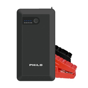 PHILO 三合一汽車啟動電源 8000mAh 救車行動電源 電動車/機車/休旅車 戶外強光手電筒 PQC8000SE