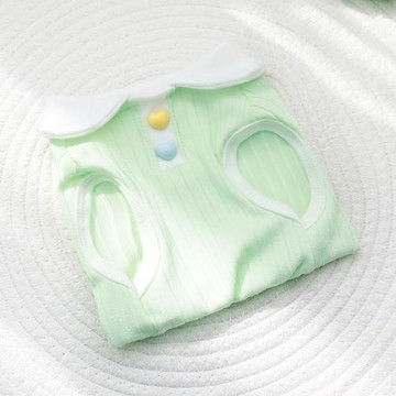 春夏狗狗貓咪衣服可愛寵物背心薄款娃娃領背心泰迪比熊小型犬批發