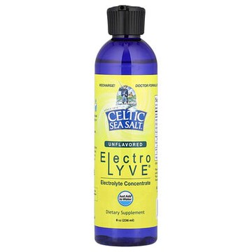 Celtic Sea Salt, Electro Lyve®，電解質濃縮液，原味，8 盎司（236 毫升）