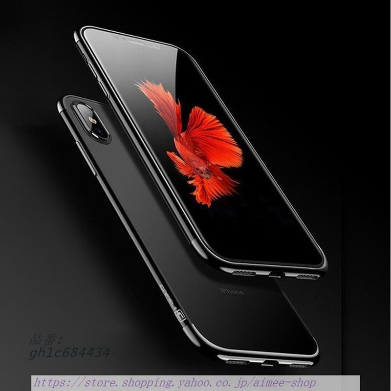 Iphone Xs Iphone X ケース クリア シンプル スマホケース スマートフォン Tpu スリム 薄型 スマフォ かっこいい カバー メッキ 通販 Lineポイント最大get Lineショッピング