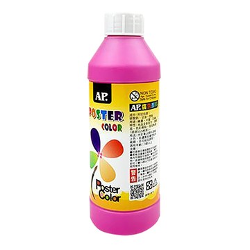 AP廣告顏料/P17/桃紅色/500ml