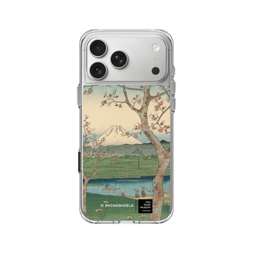 iPhone 17 Pro Max Clear Case（相機按鈕） 透明 - Van Gogh Museum - 富士山三十六景 - 武蔵越かや在
