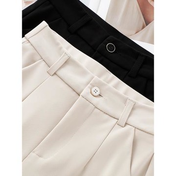 加絨顯瘦顯高微喇褲女2025新款秋冬休閑褲高彈喇叭褲西褲百搭垂感