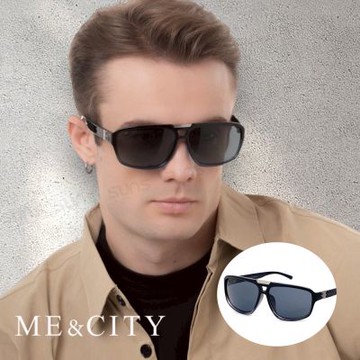 ME&CITY 復古紳士飛官框太陽眼鏡 義大利設計款 抗UV400 (ME 1105 L03)