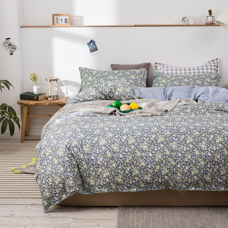 花柄シングルベッドカバーセット シングル シーツ 3点セット サイズ ベッド布団カバー 枕カバー