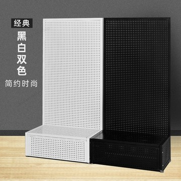免運~最低價 洞洞闆貨架展示架萬能闆置物架落地飾品架子展示櫃掛襪子配件掛鈎