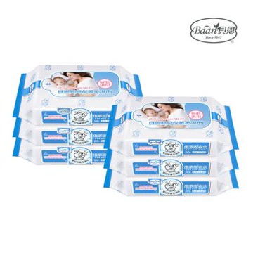 Baan貝恩  嬰兒保養柔濕巾20抽60包
