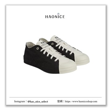 【HAO NICE】100%正品 ADIDAS 山本耀司 Y-3 NIZZA LO ORBIT 德國潮牌解構風跳色低筒帆布鞋 布鞋