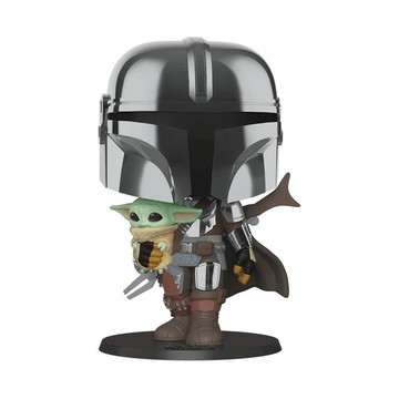 FUNKO POP StarWars曼達洛人-10Mand.WChrome