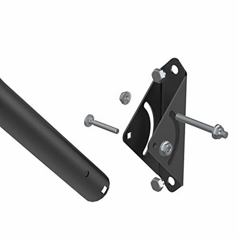 良好品】 ＤＸアンテナ 壁面取付金具 溶接亜鉛メッキ ＭＷ１０Ｚ ecufilmfestival.com