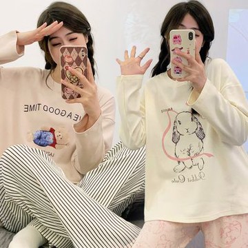 Sleeping Beauty 動物派對柔軟長袖居家套裝-6色可選