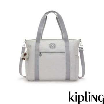 Kipling 冷霧灰拉桿旅行袋-JAYLA