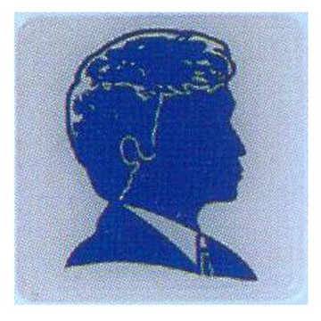 【文具通】標示牌指標可貼 RH-501 化妝室 男 11.5x11.5cm AA010635【領券滿額再折千7/31止】