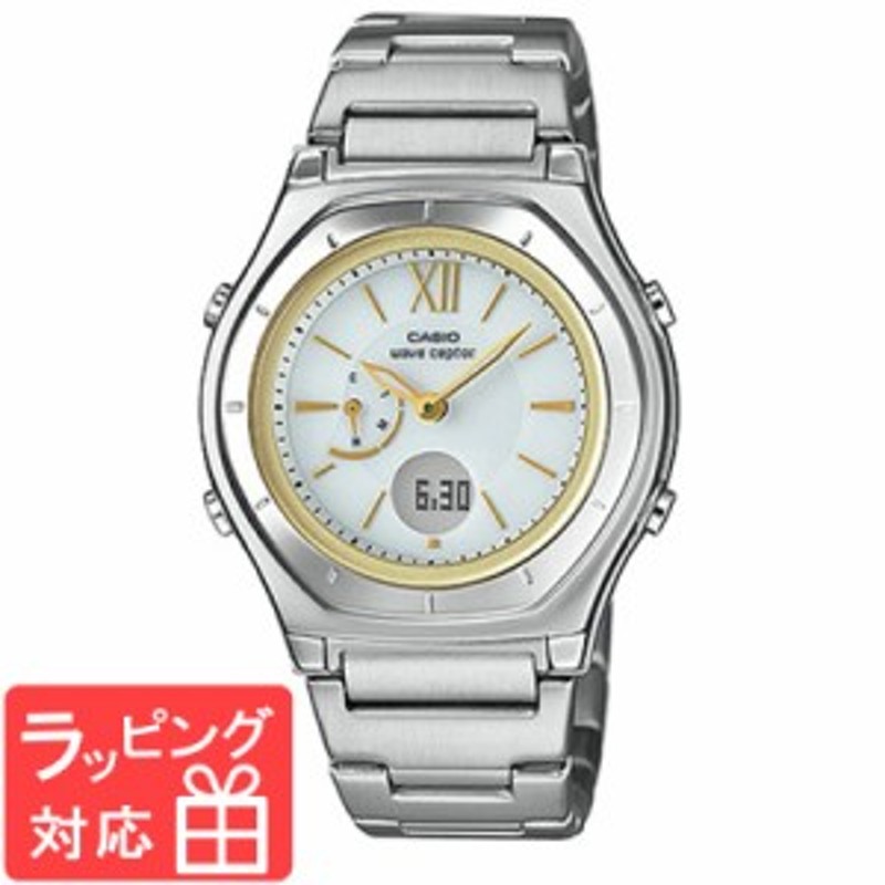 カシオ ウェブセプター CASIO wave ceptor レディース 腕時計 電波ソーラー LWA-M160D-7A2JF  ホワイト/ゴールド/シルバー 国内モデル 通販 LINEポイント最大4.0%GET | LINEショッピング