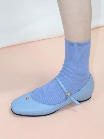 LL B Mary Jane Flat_Sky Blue