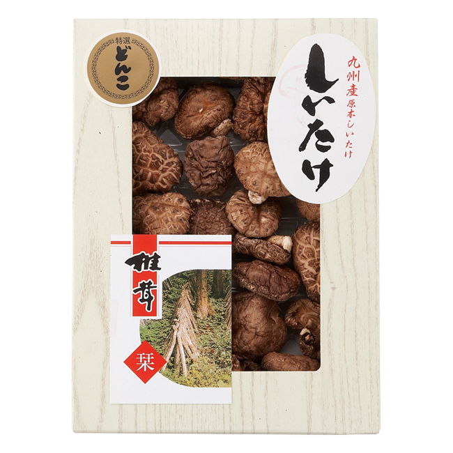 快気祝い　食品｜｜九州産原木どんこ椎茸　No.40　※消費税・8％｜お見舞いお返し