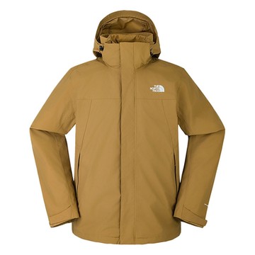 The North Face TNF 北面 北臉 男兩件式外套-卡其色 M MTN LIFESTYLE DOWN TRI JACKET- AP-NF0A81QS173