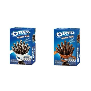 奧利奧 OREO 捲心酥香草/巧克力 迷你奧利奧夾心餅乾香草 現貨 全新