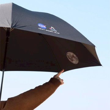 NASA 聯名款碳纖長傘 - 直柄自動款 L號 質感灰