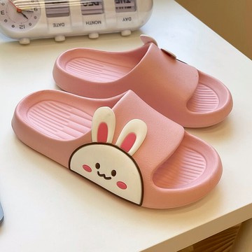 小兔子涼拖鞋女夏季可愛少女心學生宿舍家居室內浴室洗澡防滑防臭