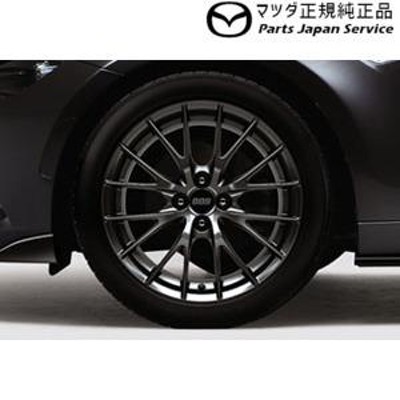 NDERC系ロードスターRF BBS社製鍛造アルミホイール(17X7.0J)ブラック 