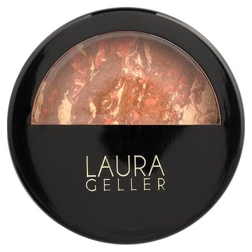 Laura Geller, Baked Balance-N-Brighten，膚色修正粉底，0006029B 太妃糖色，0.32 盎司（9 克）