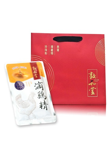 敦和堂 滴雞精禮盒 50包入大份量(天天)補養精華全家共享滋補力