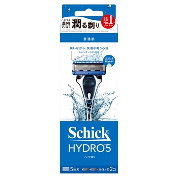 Schick 舒適牌 水次元5刮鬍刀  經典清爽款  滋潤呵護肌膚  1組