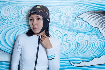 海蛞蝓潛水料保暖帽 S/M