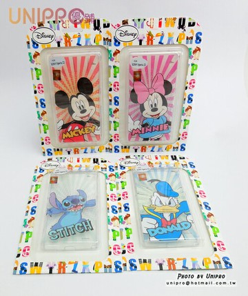 【UNIPRO】迪士尼 SONY Xperia Z2 史迪奇 米奇 米妮 Q版 TPU 透明 手機殼 保護套