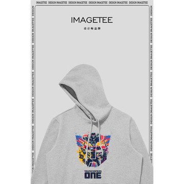 電影聯名長袖男女童春秋季變形金剛起源周邊兒童純棉衣服衛衣外套