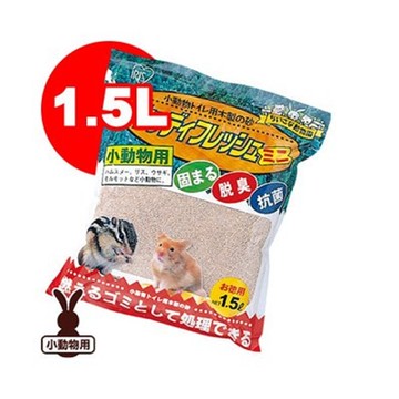 日本IRIS小動物用木砂 1.5L (IR-094820) x 4入組