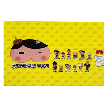 MIMI WORLD 屁屁偵探 偵探事件小公仔 Set 12個角色公仔 附貼紙和情境事件卡  1盒