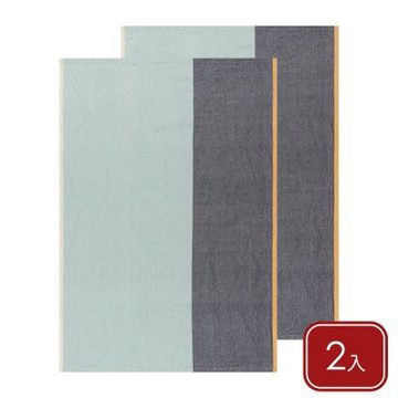 《danica》加拿大 擦拭布2入-素雅藍71x45cm-- 廚房抹布 清潔布 擦拭布 茶巾